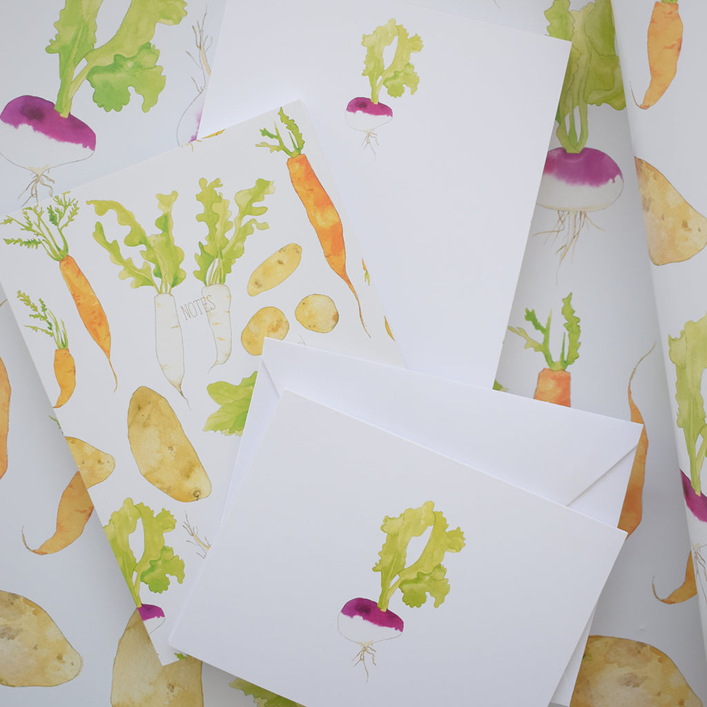 Turnip Notepad by Sara Fitz